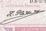 P. Platet signature