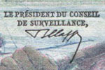 Bernard Clappier signature