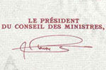 Rock Marc Christian Kaboré signature