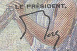 François de la Motte Ango de Flers signature