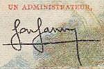 Son Sann signature